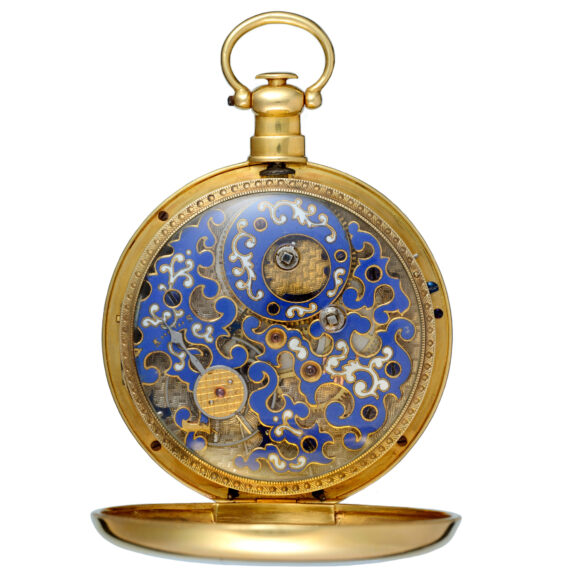 Swiss gold duplex made for the Chinese market Circa 1860