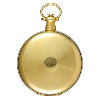 Swiss gold duplex made for the Chinese market Circa 1860