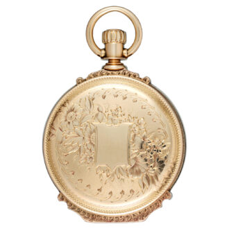 American lever in gold full hunter case with box hinges Circa 1881