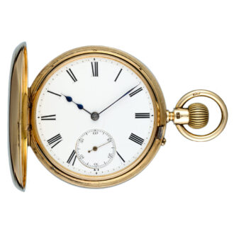 Fine gold freesprung half hunter by Charles Frodsham Circa 1883