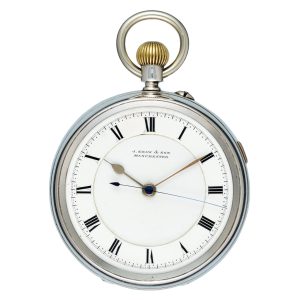 An English centre seconds chronograph pocket watch Circa 1902