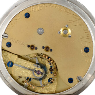 An English centre seconds chronograph pocket watch Circa 1902