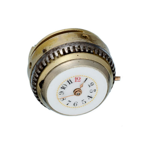 PA0722 - 5 A Swiss lever ball watch set with diamonds and pearls Circa 1890