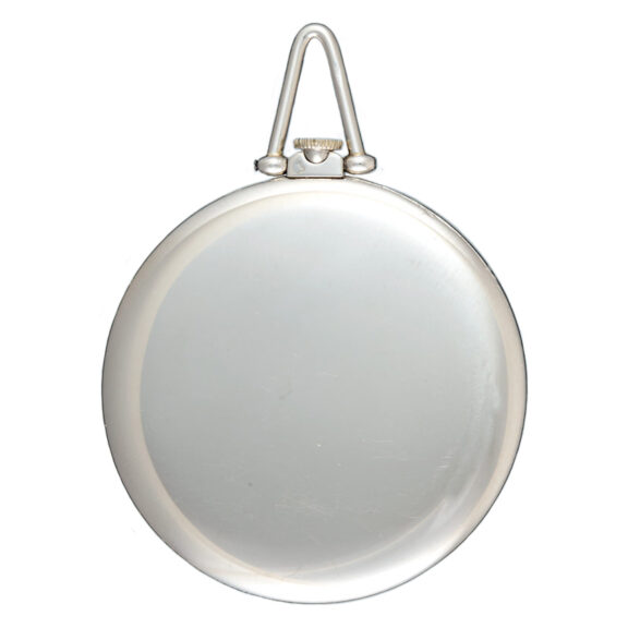 Slim Swiss platinum open faced lever dress watch Circa 1920 Slim Swiss platinum open faced lever dress watch Circa 1920