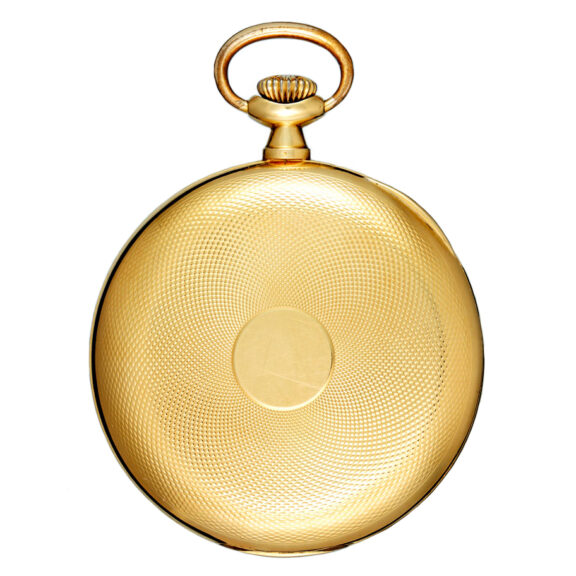 Swiss lever pocket watch with concealed enamel nude Circa 1920PA0726 - BB3 Swiss lever pocket watch with concealed enamel nude Circa 1920