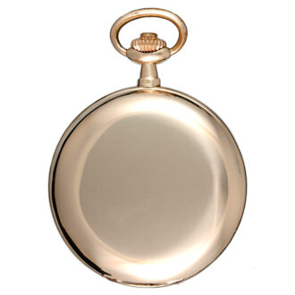 A German lever pocket watch in a gold full hunter case Circa 1920