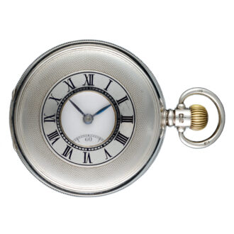 A Swiss lever in a Dennison silver half hunter case Circa 1929