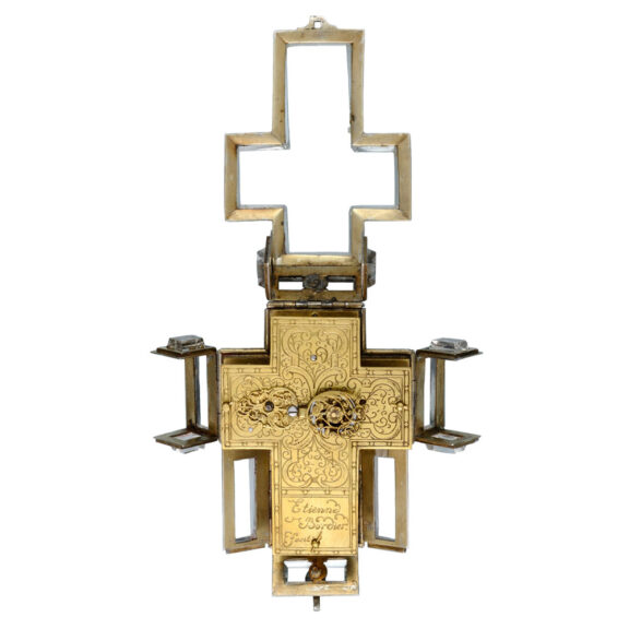 Watch in the style of a 17th Century rock crystal watch Circa 1780 Watch in the style of a 17th Century rock crystal watch Circa 1780
