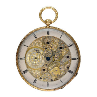 Very thin Swiss Bagnolet calibre cylinder watch Circa 1840