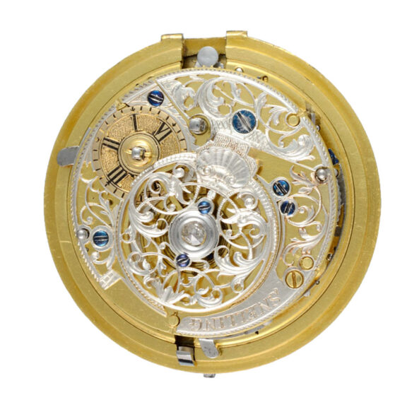 English gold and enamel repeater with chatelaine Circa 1776 English gold and enamel repeater with chatelaine Circa 1776