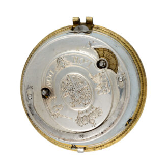 Fine gold verge with Queen Anne's Coat of Arms Circa 1710