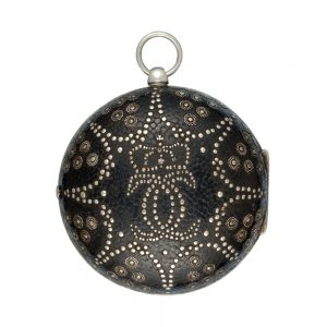 English silver pique cased single handed verge Circa 1680