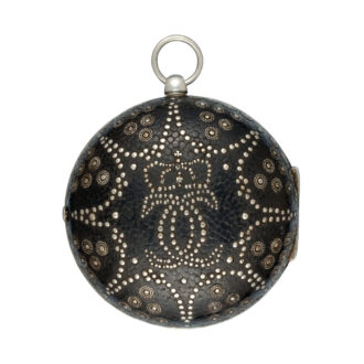 English silver pique cased single handed verge Circa 1680