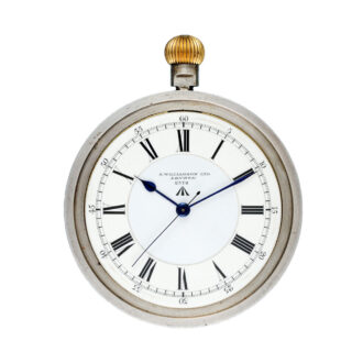 English free sprung centre seconds deck watch Circa 1917