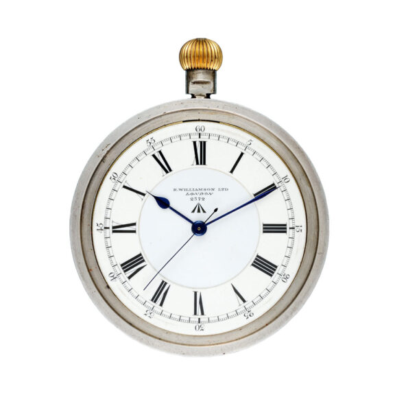 English free sprung centre seconds deck watch Circa 1917 English free sprung centre seconds deck watch Circa 1917