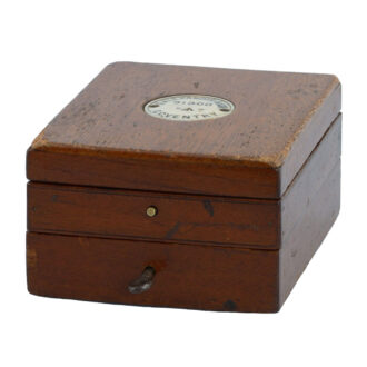 English silver centre seconds lever deck watch Circa 1916
