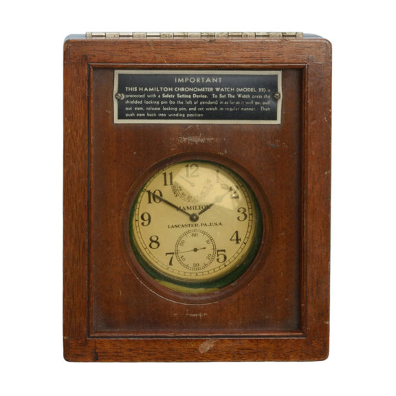 American 56 hour deck watch with power reserve Circa 1942 American 56 hour deck watch with power reserve Circa 1942
