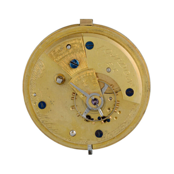 Large English silver hunting cased fusee lever Circa 1909 Large English silver hunting cased fusee lever Circa 1909