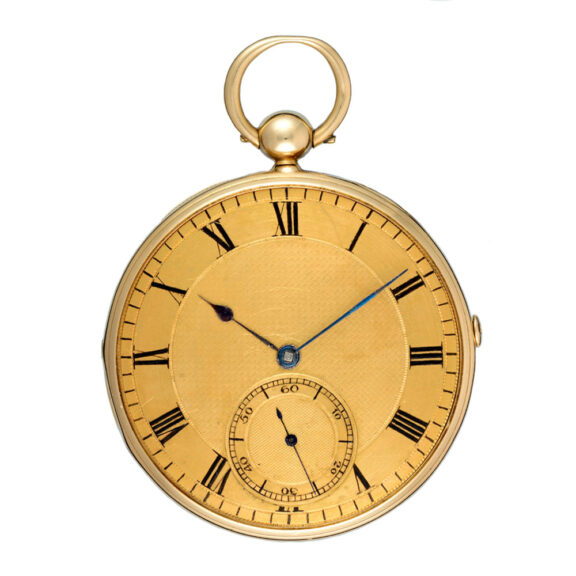 Gold quarter repeating duplex influenced by Breguet circa 1829