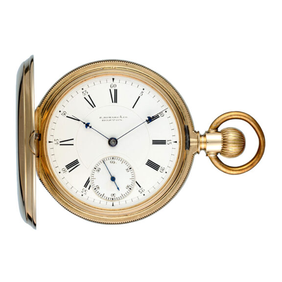 American gold hunting cased lever pocket watch Circa 1875