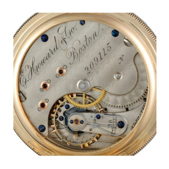 American gold hunting cased lever pocket watch Circa 1875