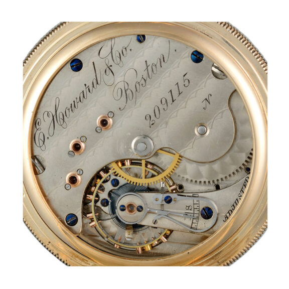 American gold hunting cased lever pocket watch Circa 1875 American gold hunting cased lever pocket watch Circa 1875