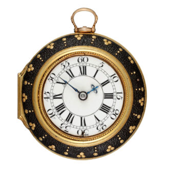 Front 17th Century Gold Filigree Watch