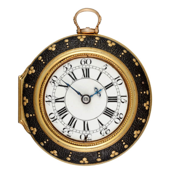 Front 17th Century Gold Filigree Watch Front 17th Century Gold Filigree Watch