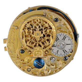 Movement 17th Century Gold Filigree Watch