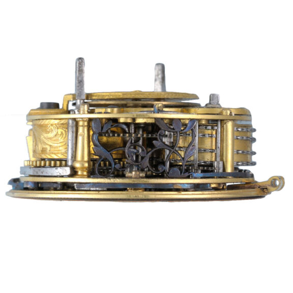 A self strike English verge pocket watch Circa 1660 A self strike English verge pocket watch Circa 1660