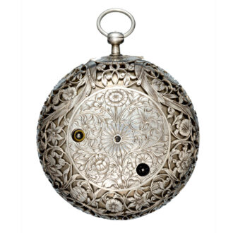 English self strike single handed pocket watch Circa 1680