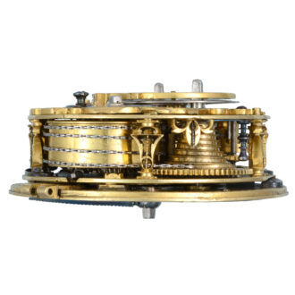 English self strike single handed pocket watch Circa 1680