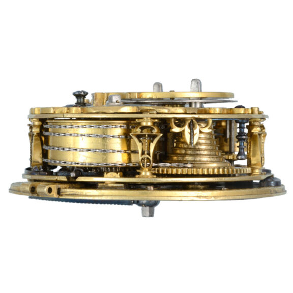 English self strike single handed pocket watch Circa 1680 English self strike single handed pocket watch Circa 1680