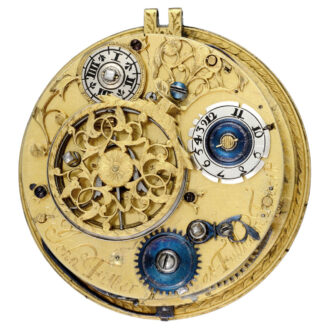 English self strike single handed pocket watch Circa 1680