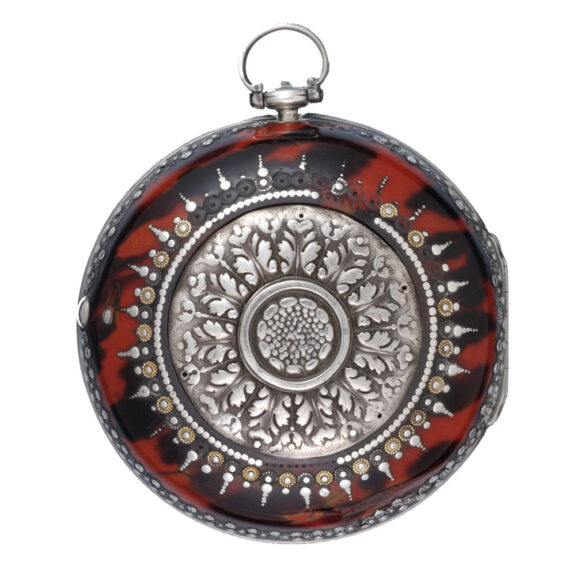 Tortoiseshell pair cased verge by Tompion Circa 1688 Tortoiseshell pair cased verge by Tompion Circa 1688
