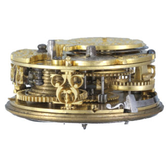 Tortoiseshell pair cased verge by Tompion Circa 1688