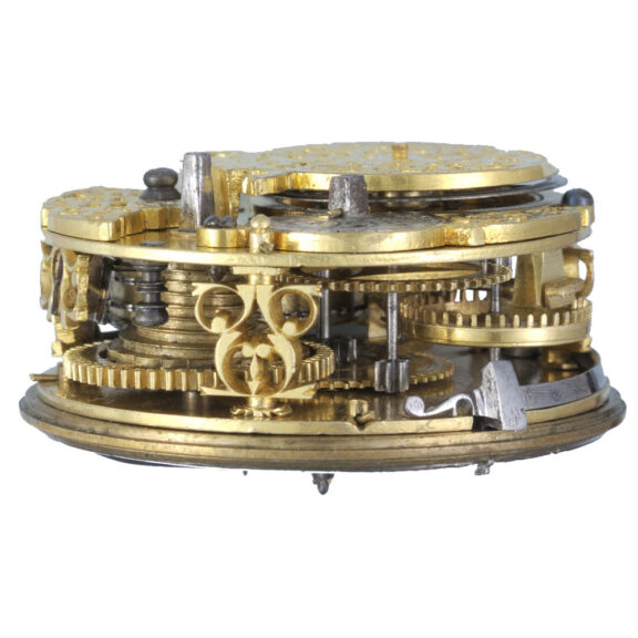 Tortoiseshell pair cased verge by Tompion Circa 1688 Tortoiseshell pair cased verge by Tompion Circa 1688