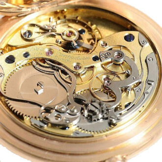 German gold Glashütte watch with chronograph Circa 1913 German gold Glashütte watch with chronograph Circa 1913