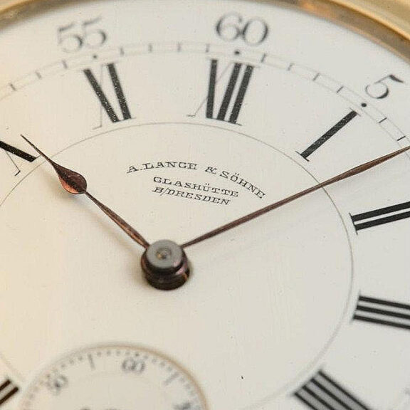 German gold hunting cased ankerchronometer Circa 1884 German gold hunting cased ankerchronometer Circa 1884