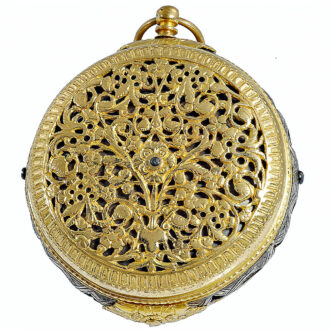 Early German firegilt Renaissance verge clockwatch Circa 1560