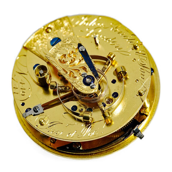 English silver chronometer “of the second kind” Circa 1792 English silver chronometer “of the second kind” Circa 1792