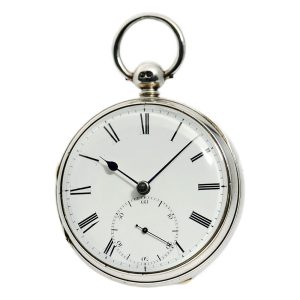 English silver chronometer “of the second kind” Circa 1792
