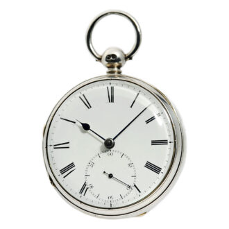 English silver chronometer “of the second kind” Circa 1792