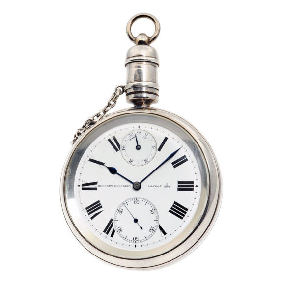 English heavy dust proof expedition deck watch Circa 1893