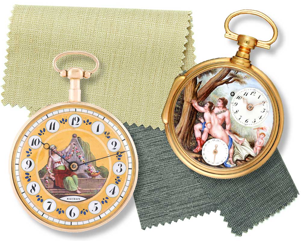 Pocket Watches by Meuron & Cie