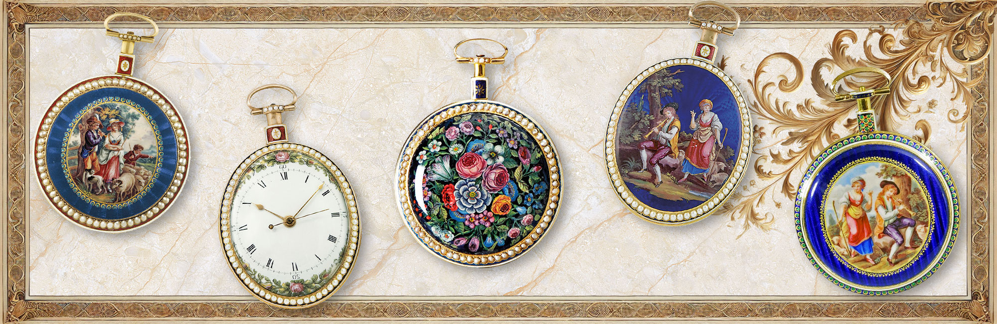 Pocket watches made by John Kenebel
