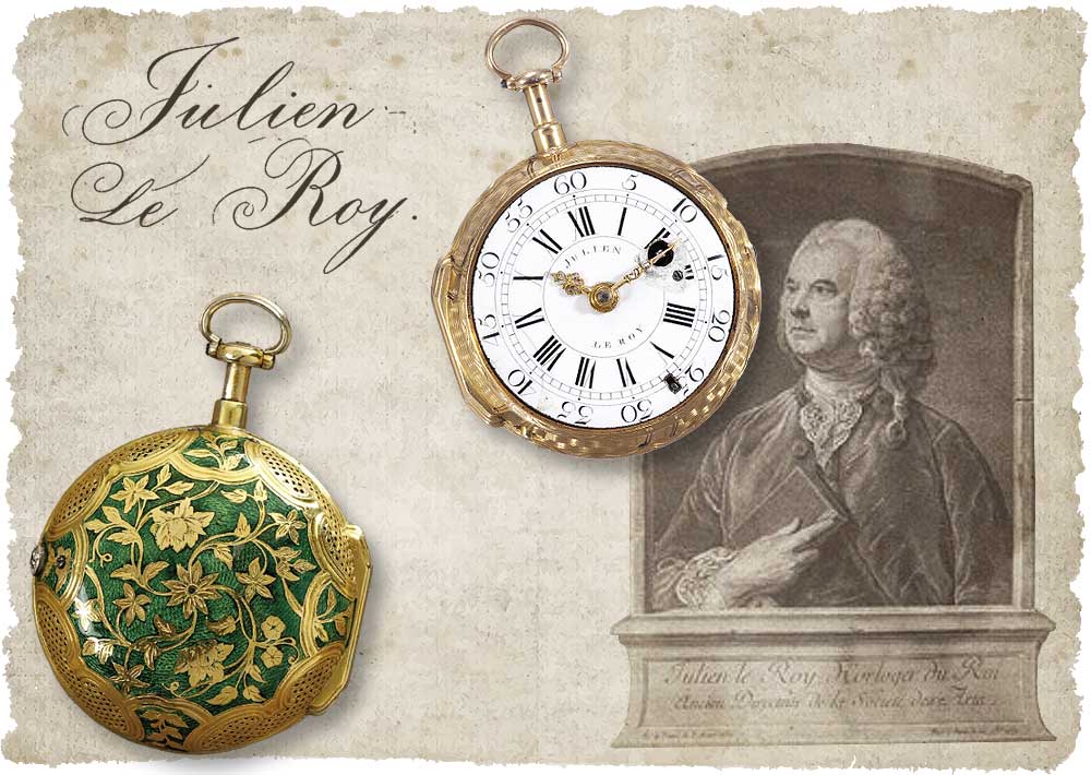 Pocket watches by Julien Le Roy