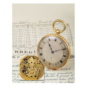 Gold French half quarter repeater with certificate Circa 1819
