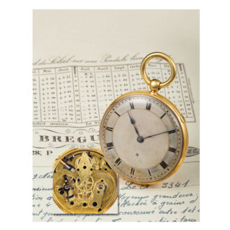 Gold French half quarter repeater with certificate Circa 1819