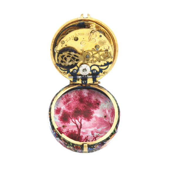 A fine, rare French miniature pair cased verge watch Circa 1675 A fine, rare French miniature pair cased verge watch Circa 1675